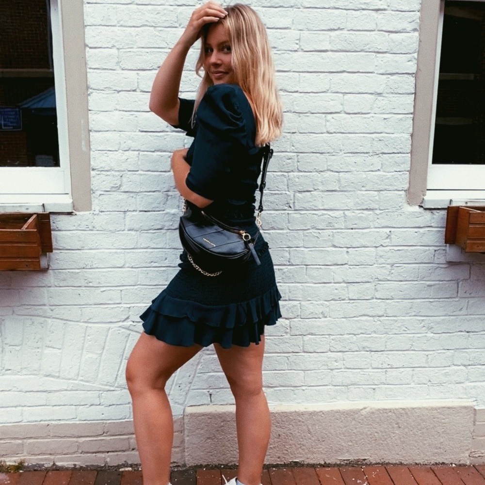 Cute ruffle dress